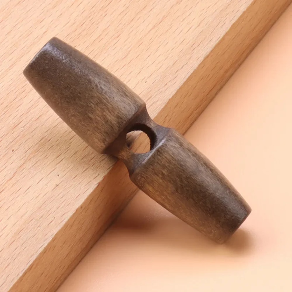 Trendy Wooden Horn Buckles Womens Wind Coat Buttons For Sewing And DIY Apparel Projects Beautiful A 10