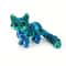 Movable Joint Gradient 3D Printed Cats Desktop Noctilucent Ornament Toy For Kids With Random Color 2