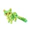 Movable Joint Gradient 3D Printed Cats Desktop Noctilucent Ornament Toy For Kids With Random Color 11