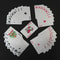 Waterproof Silver Foil Poker Playing Cards Gift Collection for Holiday Party Chess and Card Games