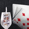Waterproof Silver Foil Poker Playing Cards Gift Collection for Holiday Party Chess and Card Games