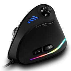 rgb vertical gaming mouse dpi usb wired optical programmable buttons gamer mice for laptop pc