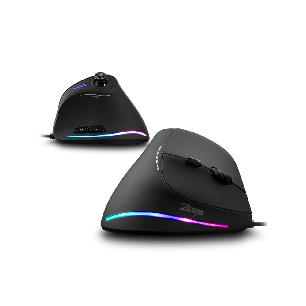 RGB Vertical Gaming Mouse DPI USB Wired Optical Programmable Buttons Gamer Mice For Laptop PC 4