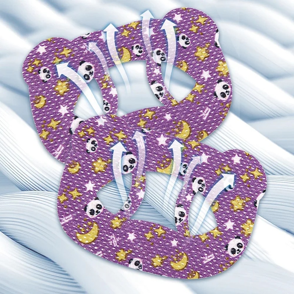 Anti-Snoring Stickers, Children Adult Sleep Breathing Patch, Mouth Correction Orthosis for Night Lip Nose