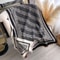 Winter Women Luxury Brand Thick Warm Shawl Plaid Scarves Soft Female 7