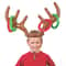 Christmas Party Decor Supplies Inflatable Reindeer Antler Ring Toss Game Antler Shape Balloon Toys 5