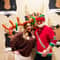 Christmas Party Decor Supplies Inflatable Reindeer Antler Ring Toss Game Antler Shape Balloon Toys 2