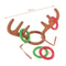 Christmas Party Decor Supplies Inflatable Reindeer Antler Ring Toss Game Antler Shape Balloon Toys 6