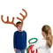 Christmas Party Decor Supplies Inflatable Reindeer Antler Ring Toss Game Antler Shape Balloon Toys 4