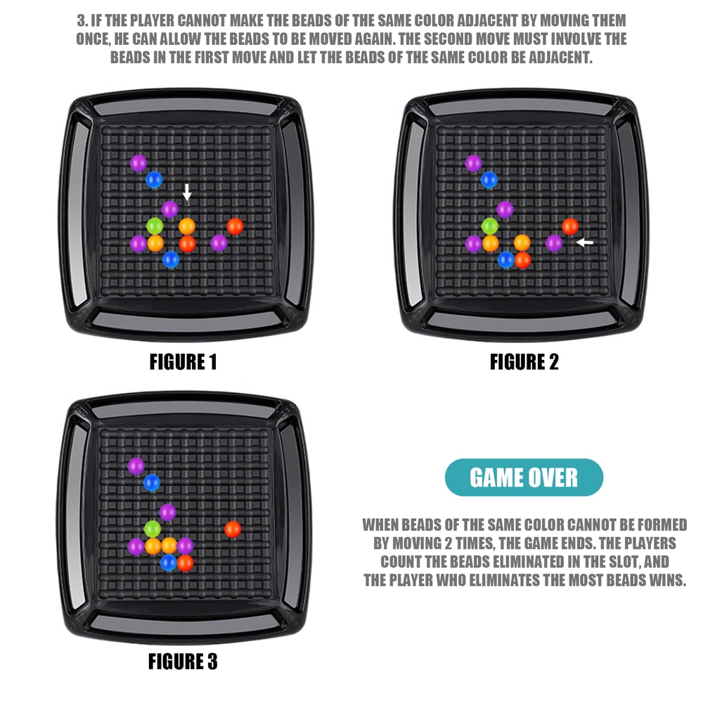 Chess Matching Toys For Children Educational ParentChild Table Game With Colorful Pieces 5