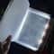 Portable LED Book Light Eye Caring Flat Plate Panel Bookmark Night Vision Study Tools for Car Travel Bed Lighting