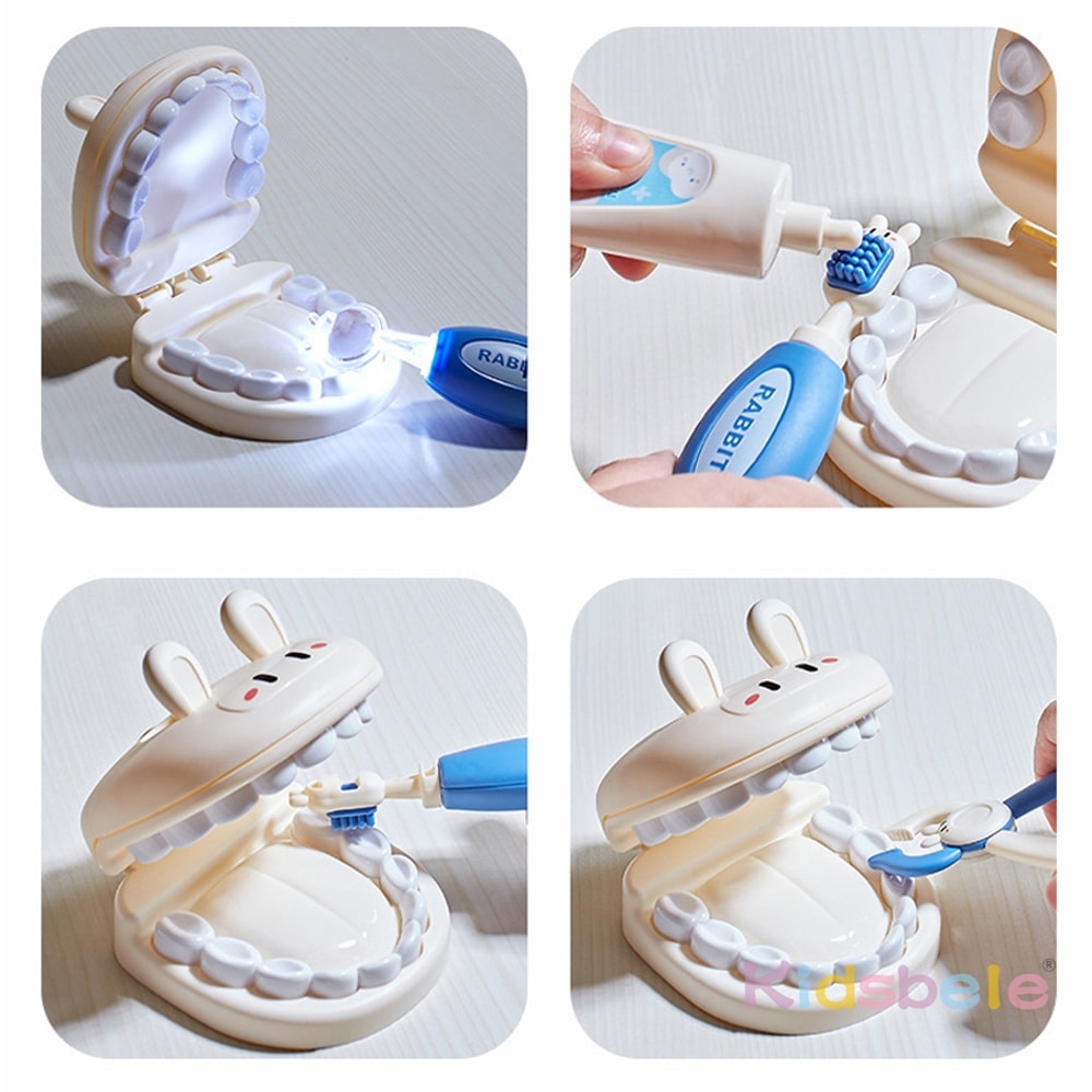 Medical Kit Toys For Kids Kids Doctor Play Set Stethoscope Syringe Dentist Tools Educational Gift F 4