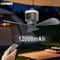 Portable Ceiling Fan With Battery Outdoor Camping Tent Fan Air Circulator Cooler Rechargeable Elect 1