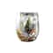 Beautiful Double-Wall Christmas-Themed Glass Mug Heat-Resistant Cup for Coffee Water Ideal Bar Drinkware Christmas Gift