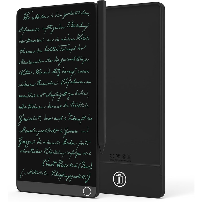 Portable LCD Writing Tablet, Lightweight Digital Notepad, Ideal for Sketching and Drafting with Full Screen Display
