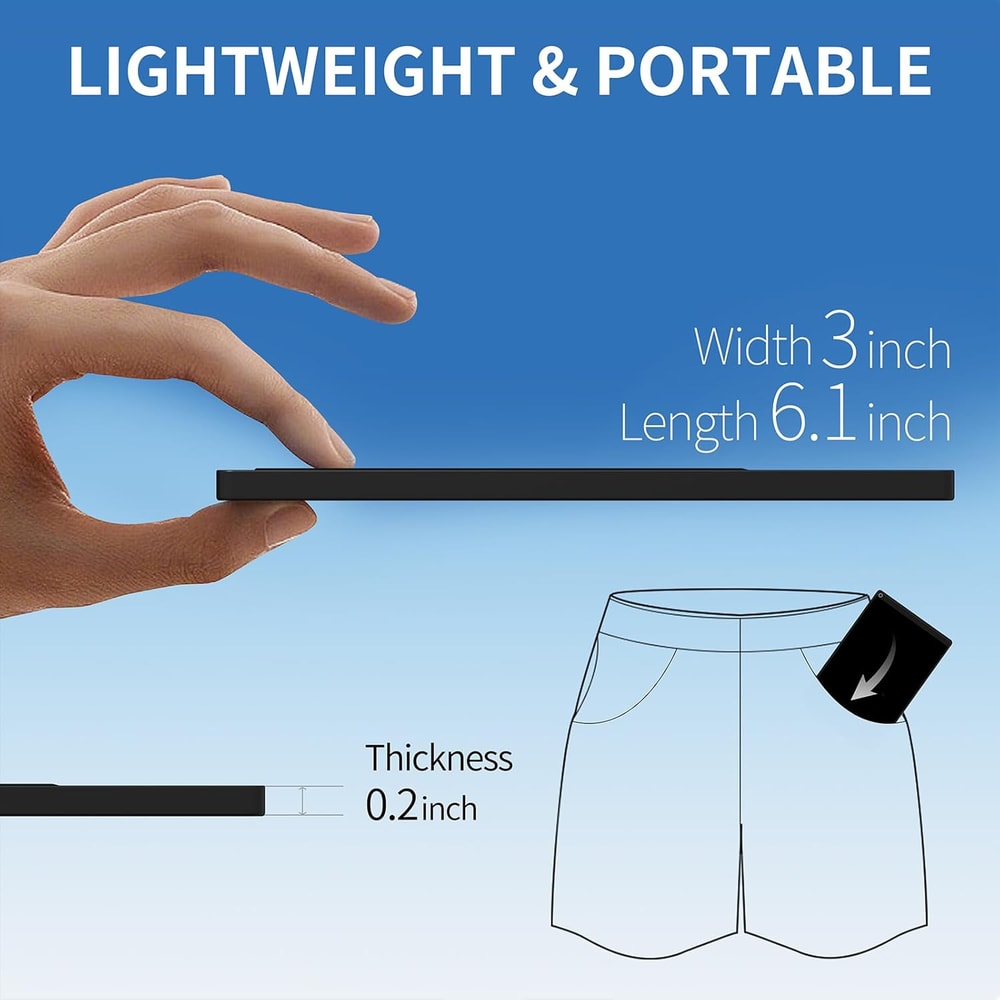 Portable LCD Writing Tablet, Lightweight Digital Notepad, Ideal for Sketching and Drafting with Full Screen Display