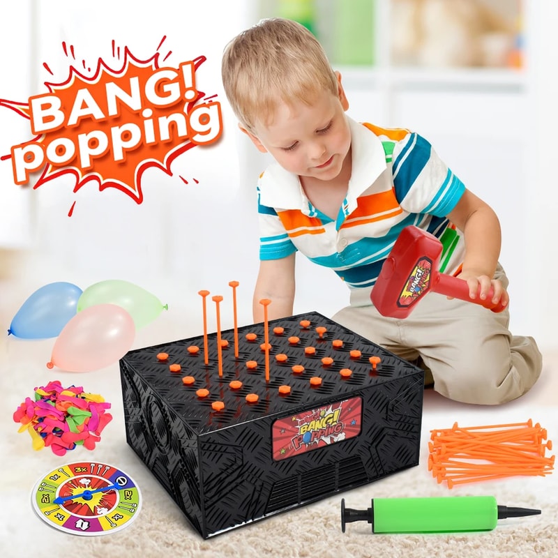 Balloon Explosion Game Fun Party Tabletop Toy Multiplayer for Family Gatherings and Adventure