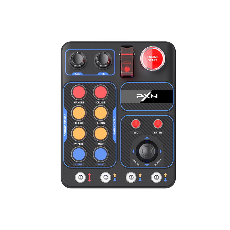 Simulator Race Control Box Multifunctional Keys For EURO Truck Simulator Racing Game Custom PC 0