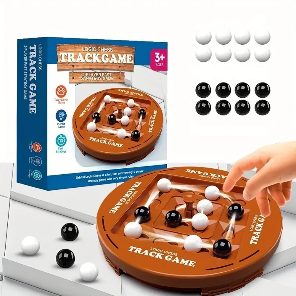 Brain Boosting Logic Chess Track Game Two Player Intelligence Training Toy For Family Fun 4