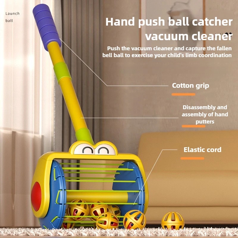 Montessori Educational Bell Emitter Toy, Creative Learning Dust Catcher for Kids, DIY Game for Boys and Girls