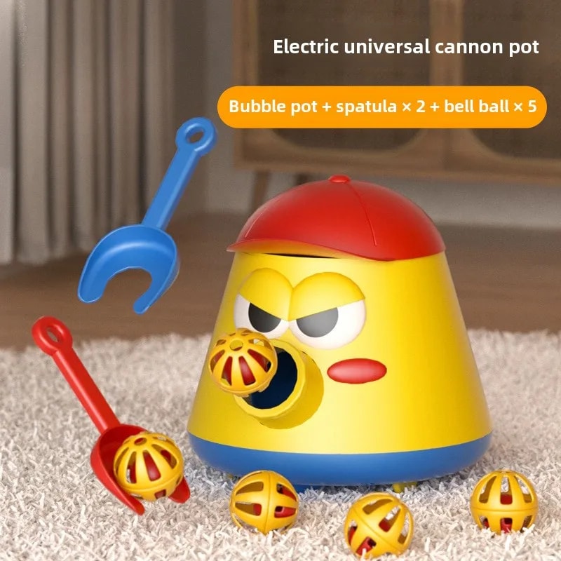 Montessori Educational Bell Emitter Toy, Creative Learning Dust Catcher for Kids, DIY Game for Boys and Girls