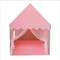 Childrens Tent Folding Tipi Portable Baby Play House Large Pink Princess Castle Child Room Decor 3