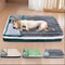 Washable Winter Dogs Sleeping Bed Fleece Pet Blanket Cat Puppy Mat Detachable Dog Mattress 0