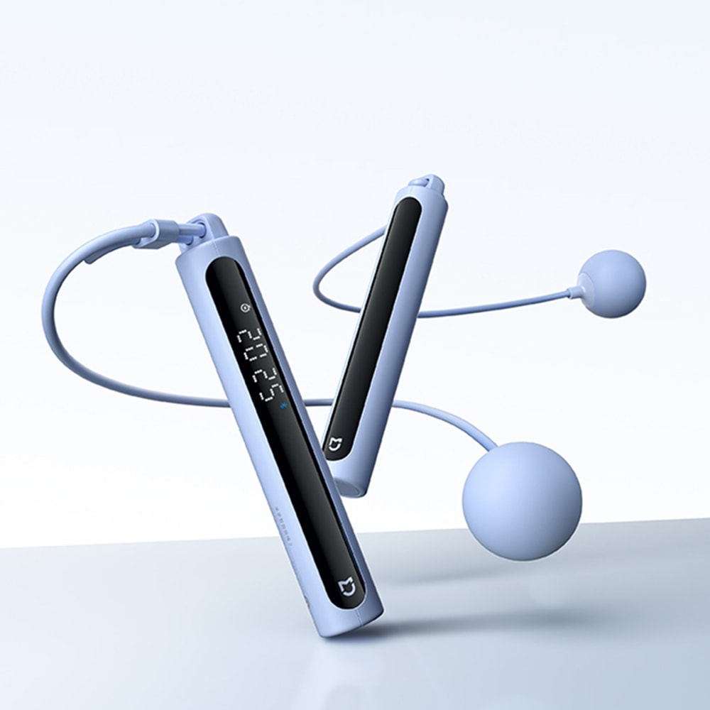 Smart Rope Skipping with Bluetooth Digital Display Precise Counting and Mihome App Data Analysis