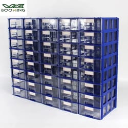 drawer storage box set stackable rectangular small parts organizer for office desktop tool storage