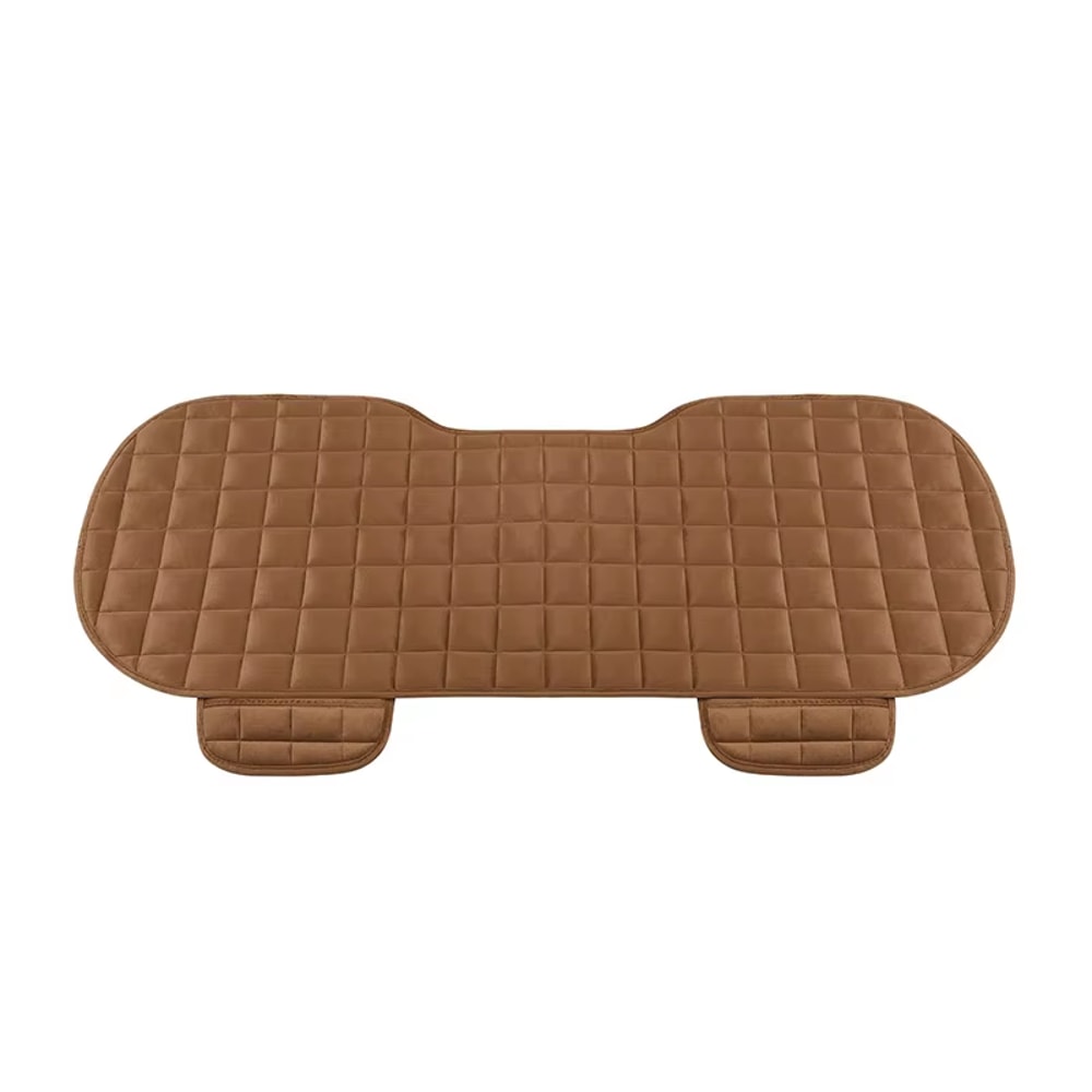 Flocking Cloth Car Seat Cover Front Rear Non Slide Winter Auto Protector Mat Pad Keep Warm Universa 5