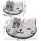 Antislip Cartoon Shaped Foot Mat For Bathroom Absorbent Shower Room Floor Flannel Printed Entrance 5