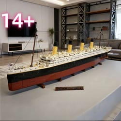 stock home decoration large cruise boat ship steamship desktop ornament for kids gift