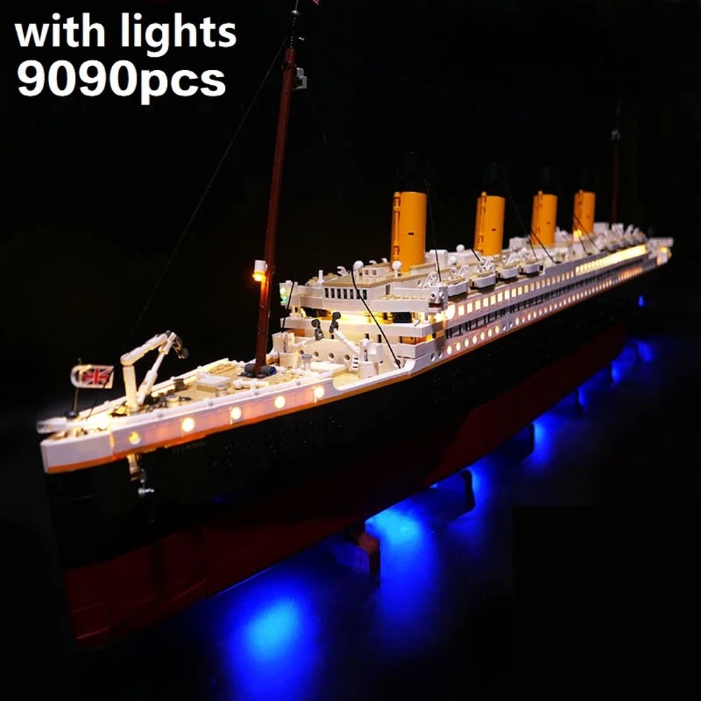 Stock Home Decoration Large Cruise Boat Ship Steamship Desktop Ornament For Kids Gift 4