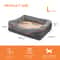 Jumbo Large Orthopedic Dog Bed Memory Foam Quilted Bolstered Pet Couch Elevated Cushion Warm Waterp 5