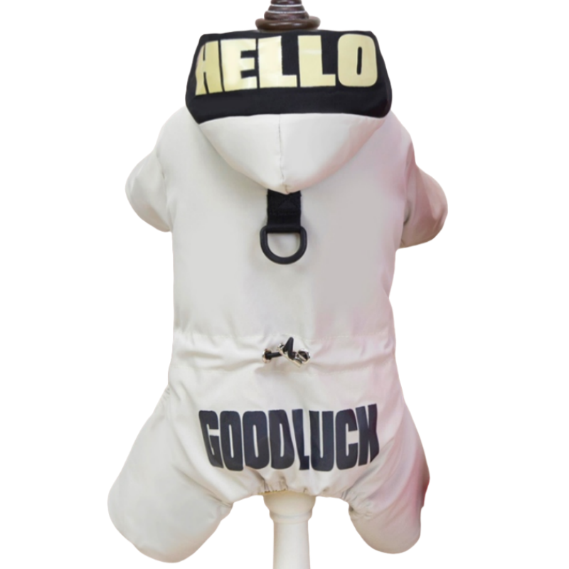 Waterproof Thicken Warm Dog Jumpsuit Winter Hooded Coat For Big Small Dogs Chihuahua Puppy Overalls 3