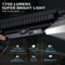 Magnetic Rechargeable Lumens Tactical Flashlight Rifle Strobe LED Light M-Rail Picatinny Hunting Accessories