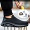 Lightweight Steel Toe Breathable Mens Work Safety Shoes Anti Smashing Anti Slip Indestructible Boots