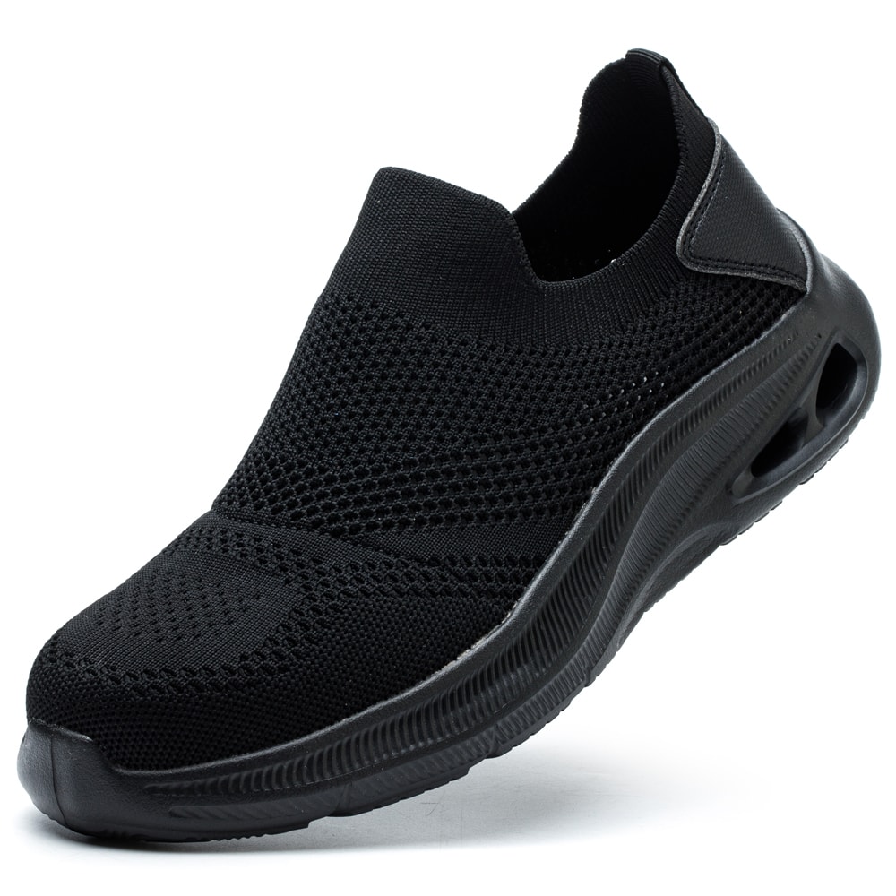 Lightweight Steel Toe Breathable Mens Work Safety Shoes Anti Smashing Anti Slip Indestructible Boots