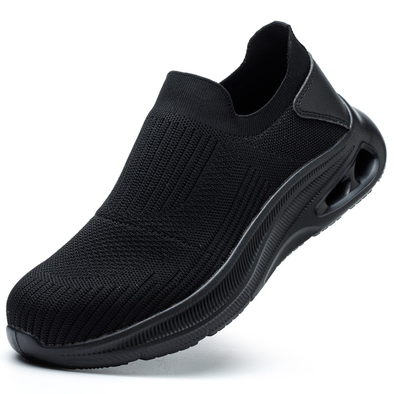 Lightweight Steel Toe Breathable Mens Work Safety Shoes Anti Smashing Anti Slip Indestructible Boots