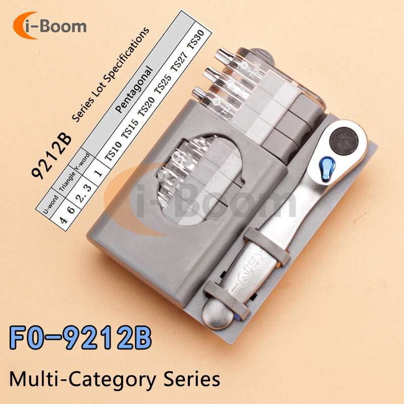 Multifunctional Ratchet Screwdriver Set Torque Wrench with Multi-specification Bit Selection for Home Hand Tools