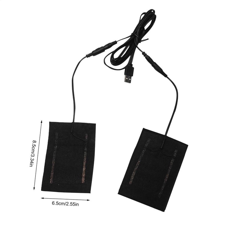 USB Gloves Heated Pad USB Electric Heaties Heated Pad Warming Heating Pad Carbon Fiber Heating Clot 6