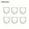 Clear Glass DoubleWall Insulated Espresso Cups Perfect For Tea Coffee Latte Milk Cafe Restaurant Us 5