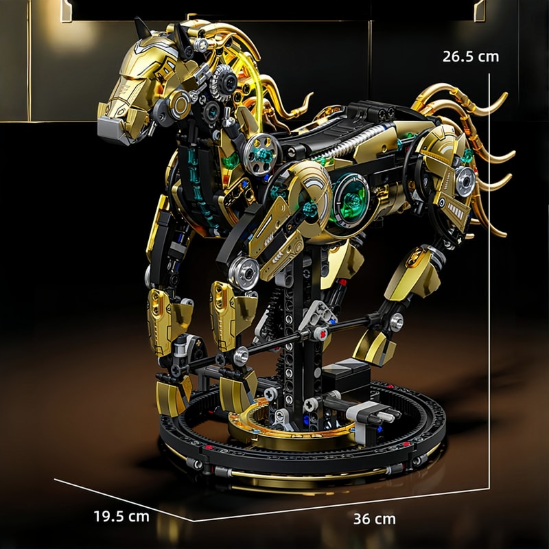 Dragonfly Mechanical Model Building Blocks Kit DIY Toy For Kids And Adults Creative Construction Se 7