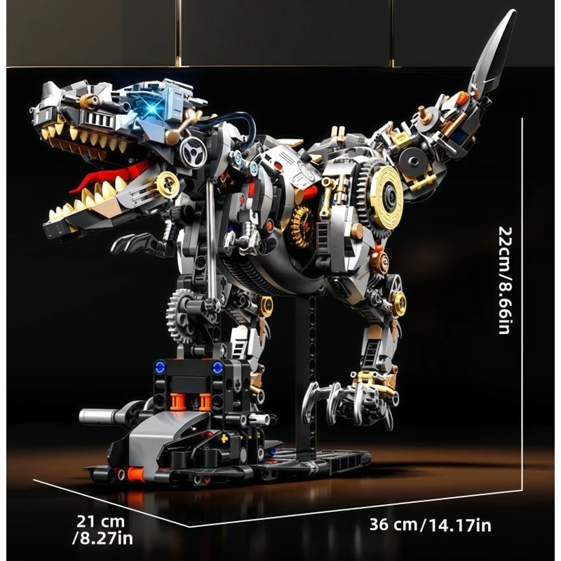 Dragonfly Mechanical Model Building Blocks Kit DIY Toy For Kids And Adults Creative Construction Se 8