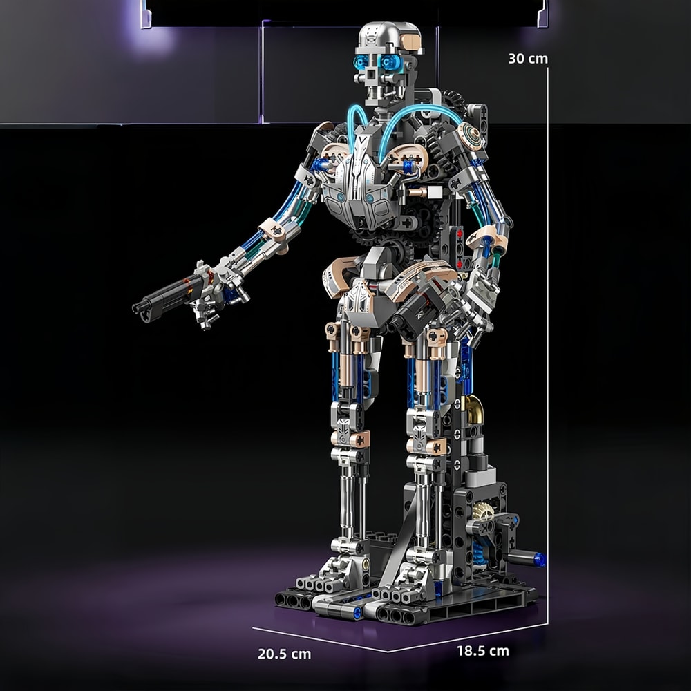 Dragonfly Mechanical Model Building Blocks Kit DIY Toy For Kids And Adults Creative Construction Se 9