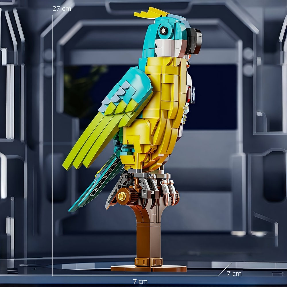 Dragonfly Mechanical Model Building Blocks Kit DIY Toy For Kids And Adults Creative Construction Se 10