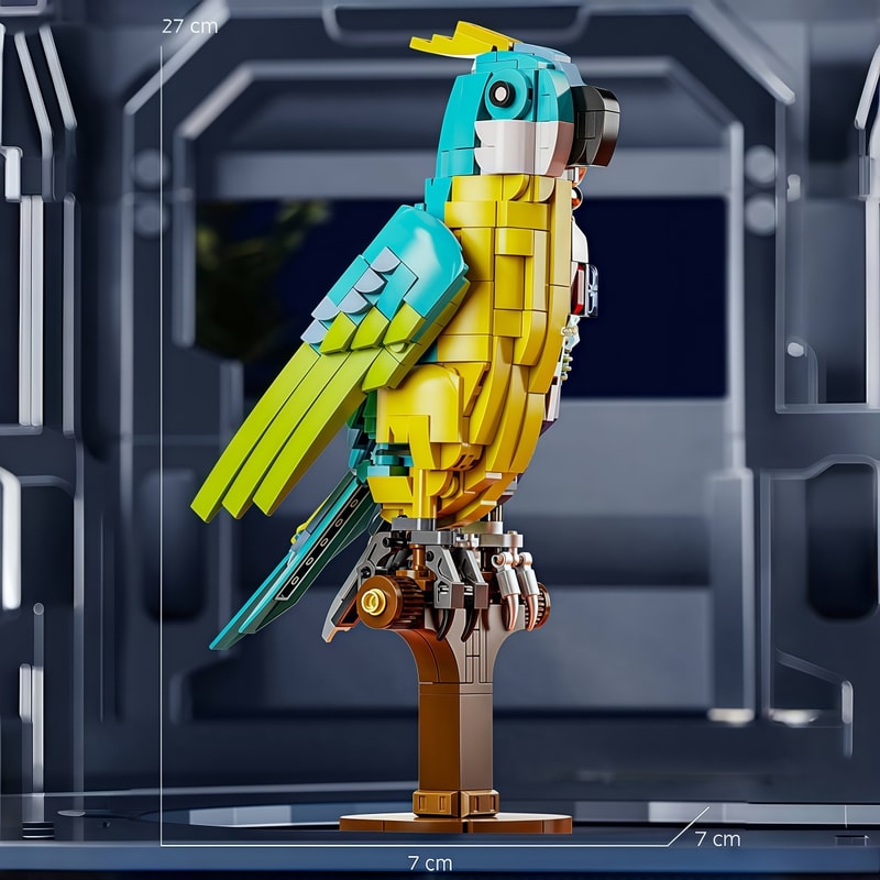 Dragonfly Mechanical Model Building Blocks Kit DIY Toy For Kids And Adults Creative Construction Se 10