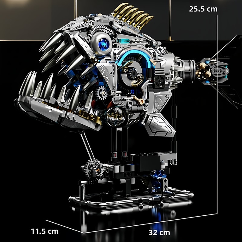 Dragonfly Mechanical Model Building Blocks Kit, DIY Toy for Kids and Adults, Creative Construction Set