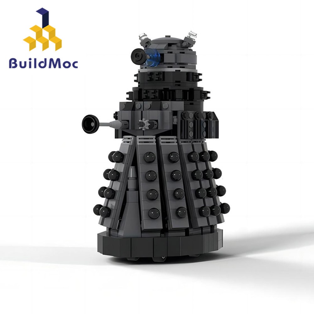 DIY Doctor's Secret Fortress Model MOC Jigsaw Puzzle Complete Creative Toy for Halloween and Christmas Gift