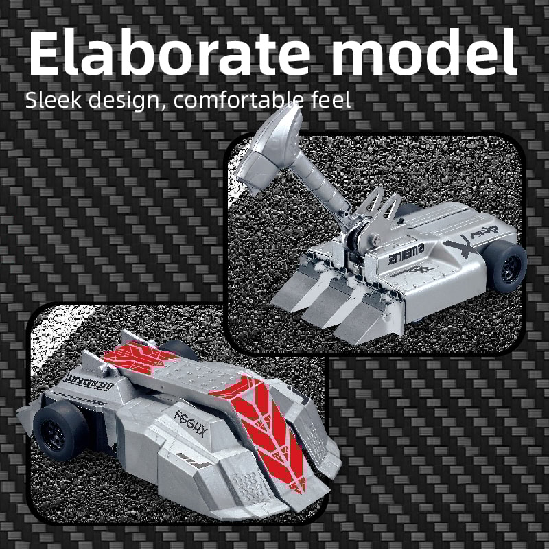 Double Combat Armored Car Gladiator Battle Toy Car Bumper Car Remote Control Halloween Gift For Par 4